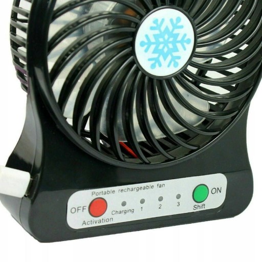 VENTILÁTOR, VENTILÁTOR USB, STOJACÍ NA BATÉRIU