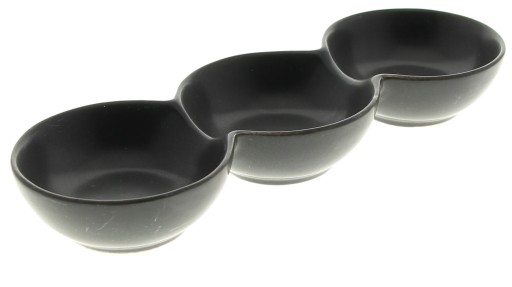 MISKY, 3 PORCELÁNOVÉ NÁDOBKY NA DIP OMÁČKY