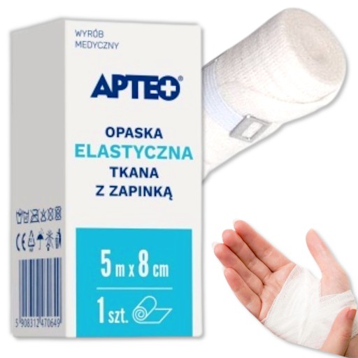 APTEO Tkaná gumička so zapínaním 5 m x 8 cm