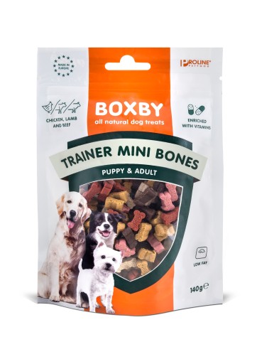 Boxby mini kocky na výcvik psov mix 140g