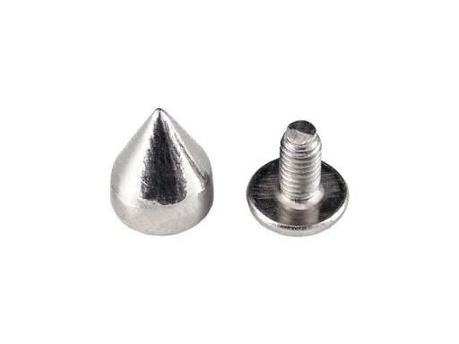 Krútený čap Spike Nit Dekorácia 7x9mm 20 ks