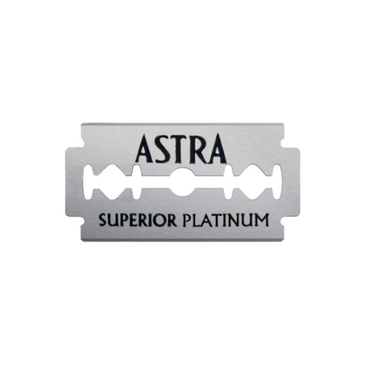 Žiletky na holenie fúzov Nerezové žiletky ASTRA 5 kusov