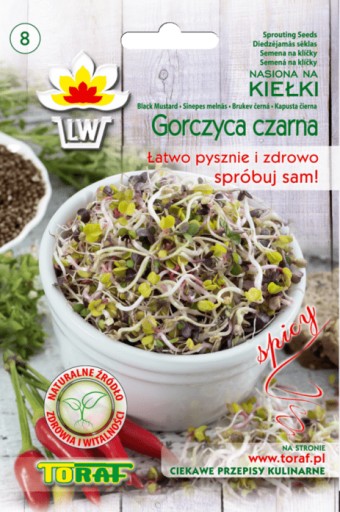 Klíčky čiernej horčice 20 g