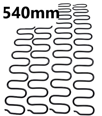 Vlnová pružina ZIG-ZAG A 540mm 1 ks pohovka