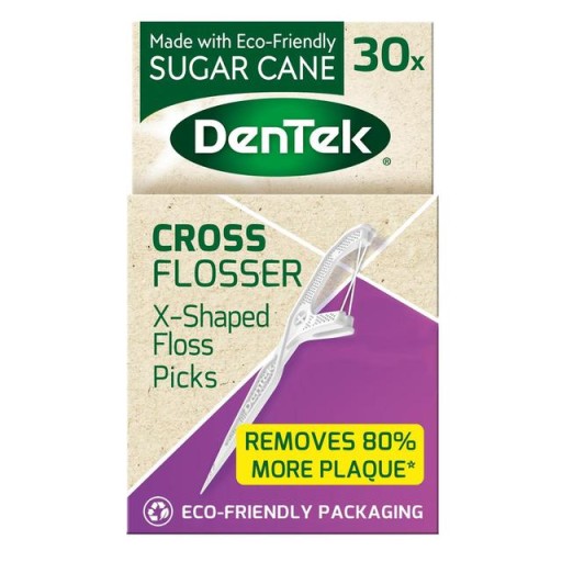 Ekologická krížová dentálna niť 30 ks DenTek Cross Flosser
