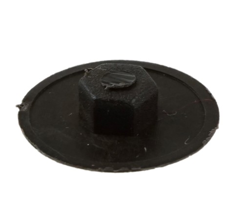100x nábytková hmoždinka Wenge pre potvrdenie Ø 12 mm
