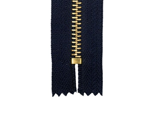 Kovový zips 18 cm Námornícka modrá #5