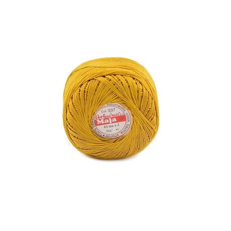 Povraz MAJA 5 50g ZLATÝ 337