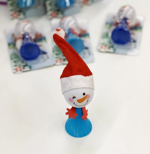 HIP HOPPERS Vianočný snehuliak Santa od TM Toys