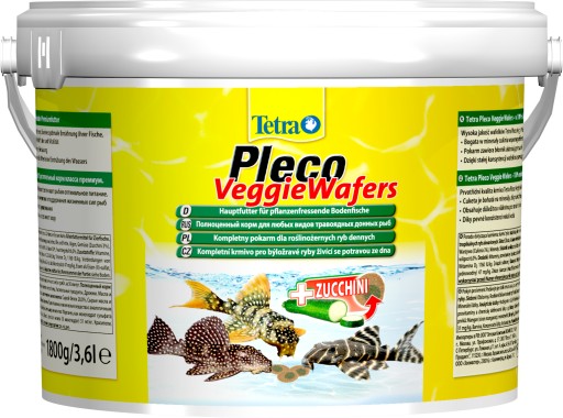 Oblátky Tetra Pleco Veggie 60g