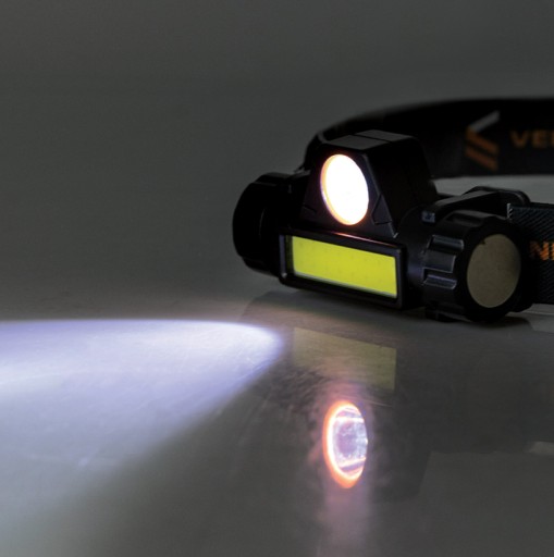 VERGIONICKÁ ČELOVÁ LAMPA S MAGNETOM PRE USB LED