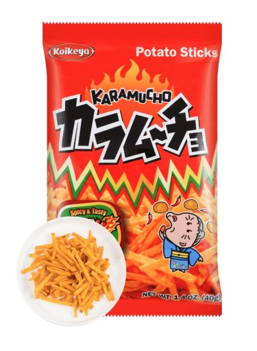 Koikeya Hot Chili zemiakové lupienky 40 g