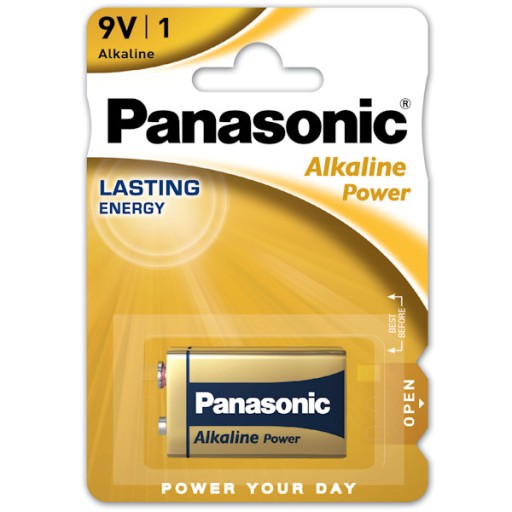 6LR61 9V Panasonic Alkaline Power batéria (blister 1 ks)
