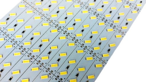 LED pásik 7030 72D studená biela tuhá 25W 0,5m