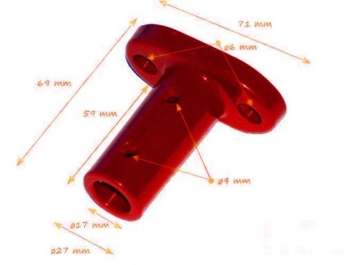 SUN - CONNECTOR Lano - nosník typ II PRE 16mm LANÁ