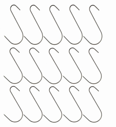 VEĽKÉ ÚDIAČKOVÉ HÁČKY S-3/15cm 15ks na borniak