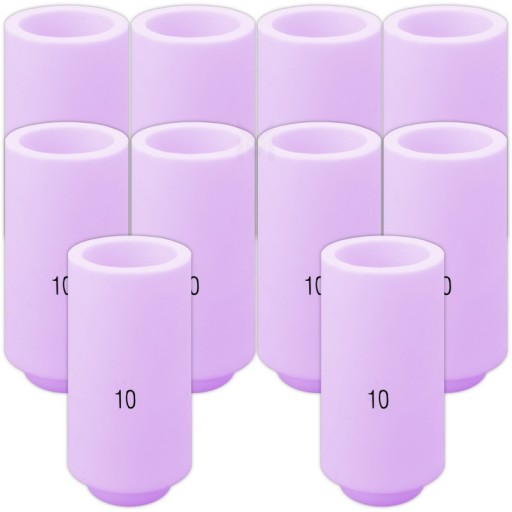 10x TIG keramická tryska #10 10n45 SR17 SR18 SR26