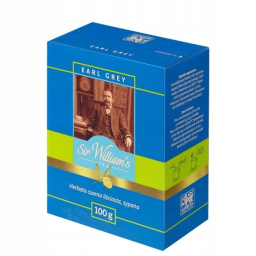 SIR WILLIAMS Earl Grey sypaný čaj 100g