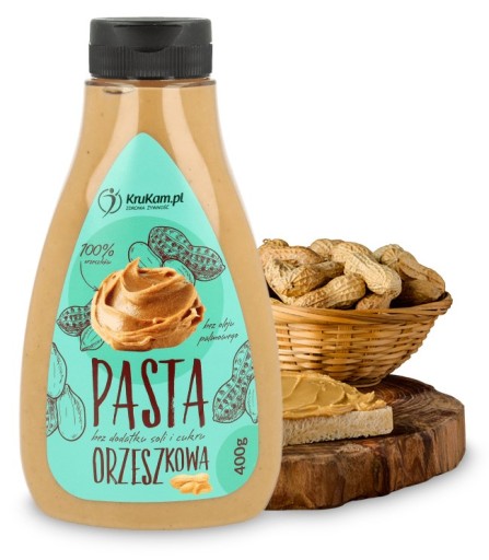 ARAŠIDOVÁ PASTA 100% FĽAŠA ARAŠIDOVÉ MASLO 400G