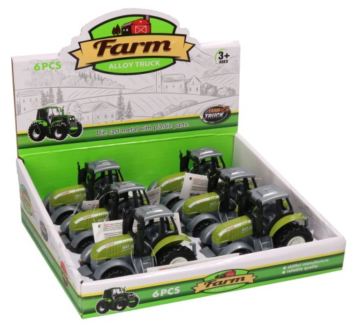 Kovový výstavný traktor, minitraktor 5094