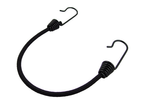 Pružná gumová šnúra na upevnenie batožiny 4 mm 25 cm