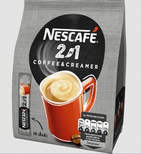 Nescafe instantná káva 2v1 8g