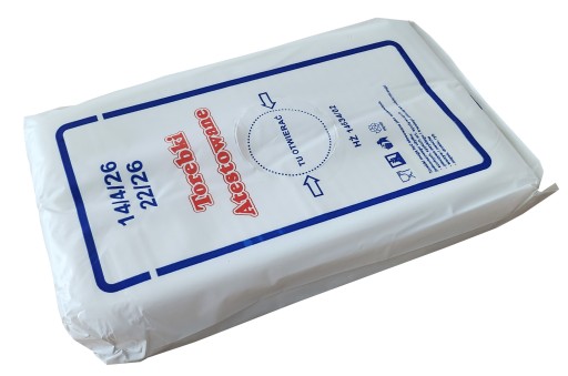 Fóliové vrecká HDPE vrecúška na raňajky 14/4/26 22/26 hrúbka 0,5kg