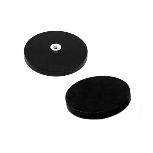 MAGNETICKÝ DRŽIAK M4 ZÁVIT GUMOVÉ POUZDRO 22x6 mm