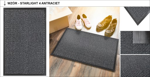 VCHODOVÁ ROHOŽKA 40x60 MATERIÁL ROHOŽKA NA DVERE DO OBUV, POGUM.