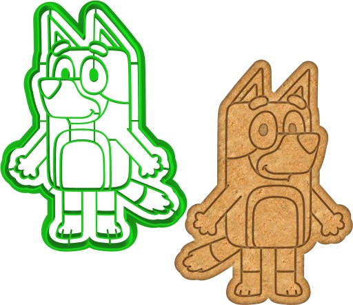 Formička Vykrajovačka na perníčky Bajka Dad BLUEY Dog BANDIT 12cm