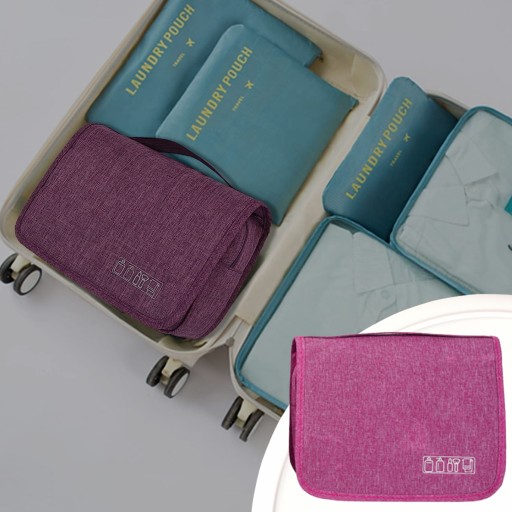 KOZMETICKÁ TAŠKA Závesná, skladacia, TRAVEL Organizer