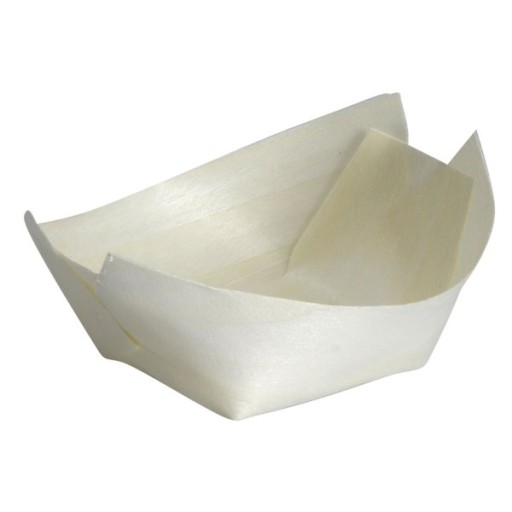 Drevená miska na kŕmenie prstami 7cm 100 ks.
