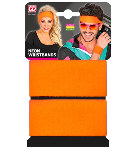 ORANŽOVÉ NÁRAMKY 2 KS. 80-TE ROKY