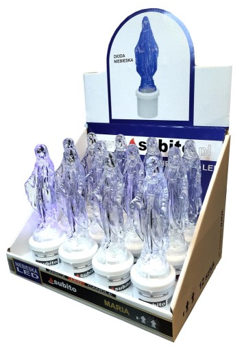 ELEKTRONICKÁ LED VLOŽKA DO SVIEČKY MARYJA WHITE SUBITO