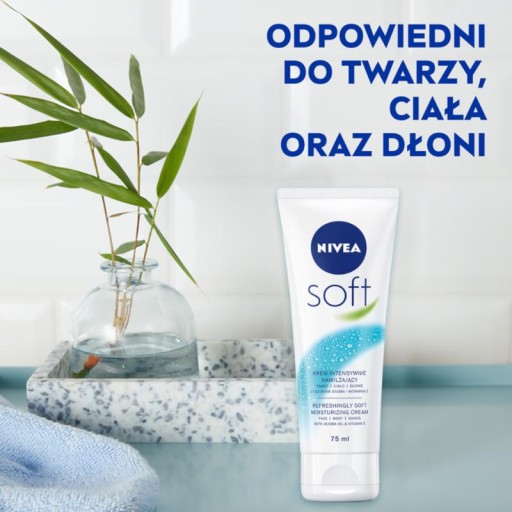 NIVEA Soft Cream Intenzívne hydratačná tuba 75 ml