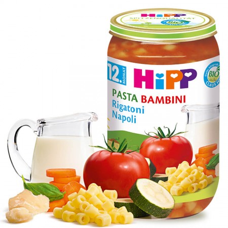 Hipp Bio Zelenina Rigatoni Napoli 12m 250g