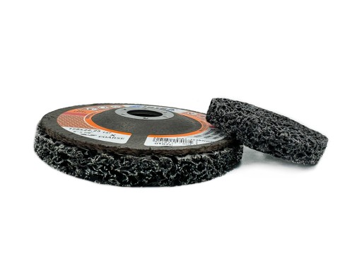 Extra hrubá netkaná textília Włosy Negro 125 x 22,2 mm + 75 mm