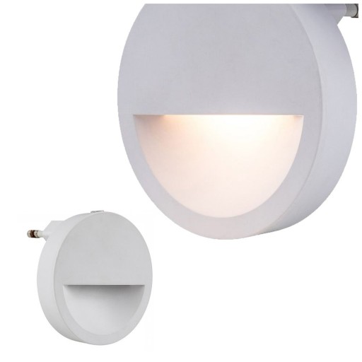 LED detská zásuvná nočná lampa 0,5W PUMPKIN