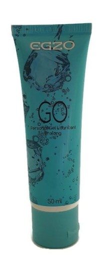 EGZO GO Chladivý a stimulujúci intímny gél 50 ml Lubrikant na vodnej báze