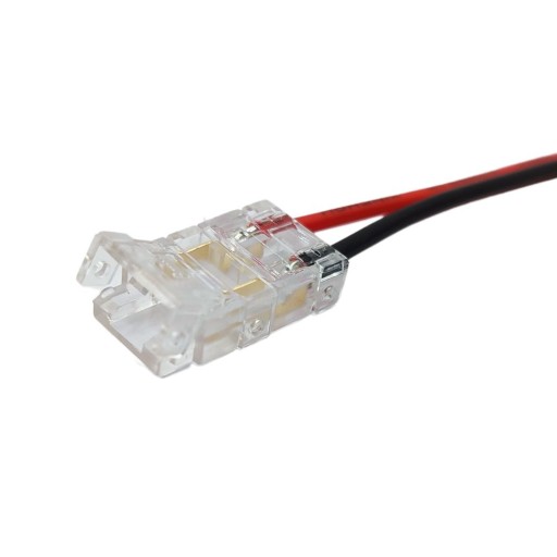 Rýchlospojka pre jednofarebné 8mm COB LED pásiky s 10cm 2-pinovým káblom