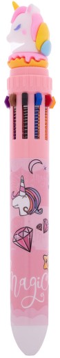 Astra AUTOMATIC BALLPOINT MULTICOLOR PASTEL LINE Unicorn 10 farieb