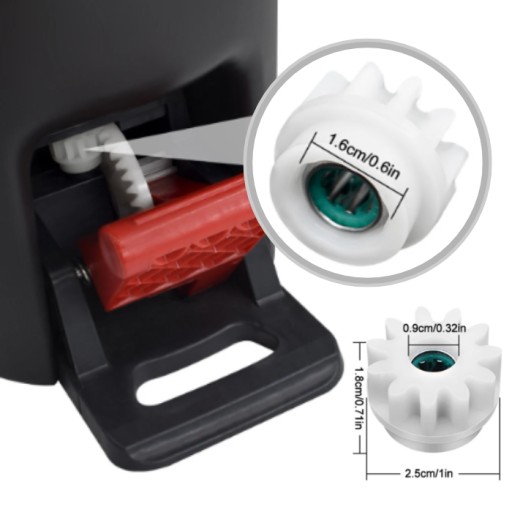 LOŽISKO OZUBENÉHO KOLESA HF081412 PRE VILEDA TURBO EASY WRING ULTRAMAX ROTAČNÝ MOP