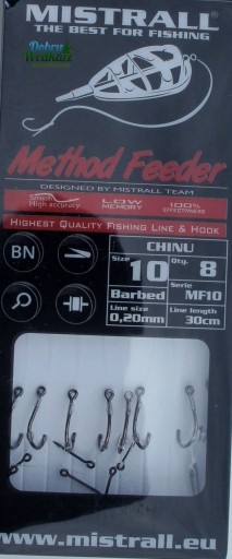 MISTRALL RIG 10 METODOVÝ FEEDER HÁK S 30 cm IHLOU