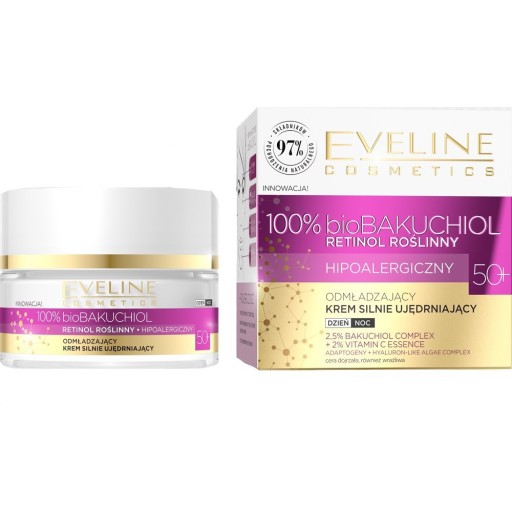 Eveline Cosmetics Biobakuchiol krém na tvár 50+