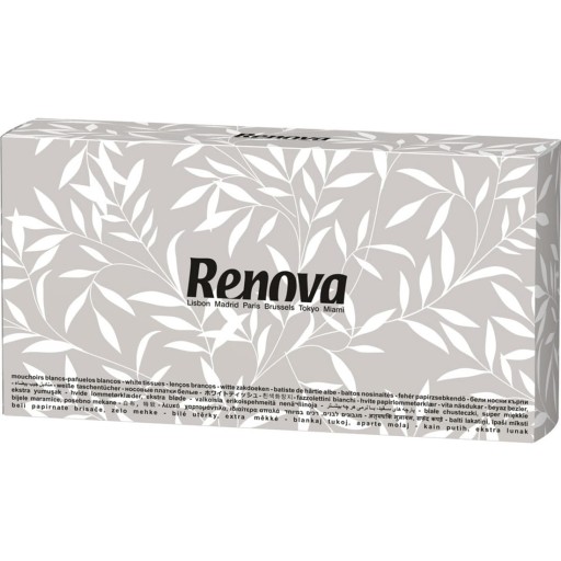 Renova BLK Maxi obrúsky na tvár 100 ks