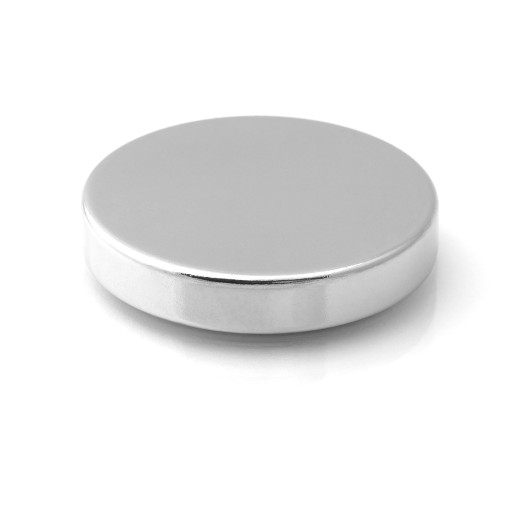 VEĽKÝ okrúhly NEODYMIOVÝ MAGNET 33x6 N38 SILNÝ
