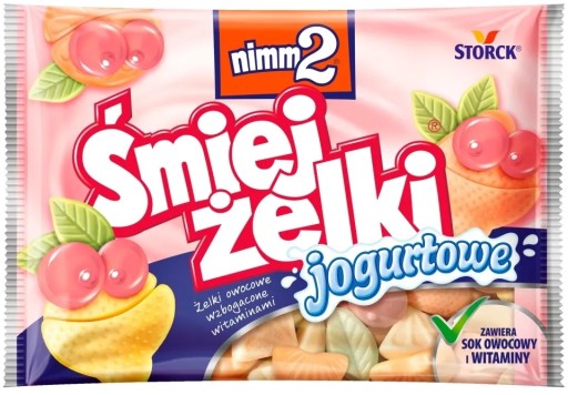 Śmiejżelki Nimm2 Jogurt s vitamínmi 100g STORCK želé