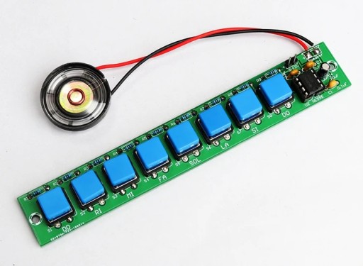Organ Elektronický klavír DiY, hodiny spájkovania