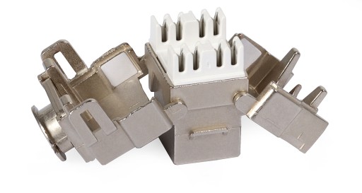 Keystone RJ45 STP kat.6A modul, bez náradia