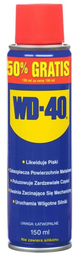WD-40 WD40 100 + 50 % ZDARMA odstraňovač hrdze 150 ml